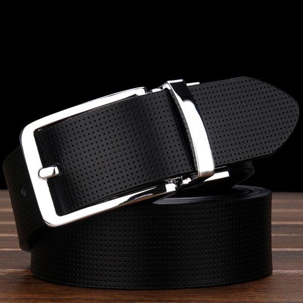 Cinturón Retro para Hombre con Hebilla Giratoria Ajustable