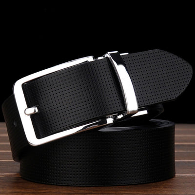 Cinturón Retro para Hombre con Hebilla Giratoria Ajustable