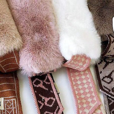 Bufanda Térmica para Mujer con Cierre Cruzado y Forro Peluche - Image 5