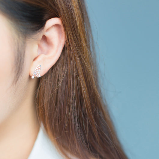 Aretes Mariposa Elegantes - Image 3