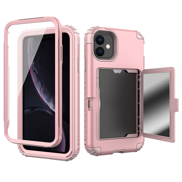 Funda Protectora con Espejo de Maquillaje para Celular