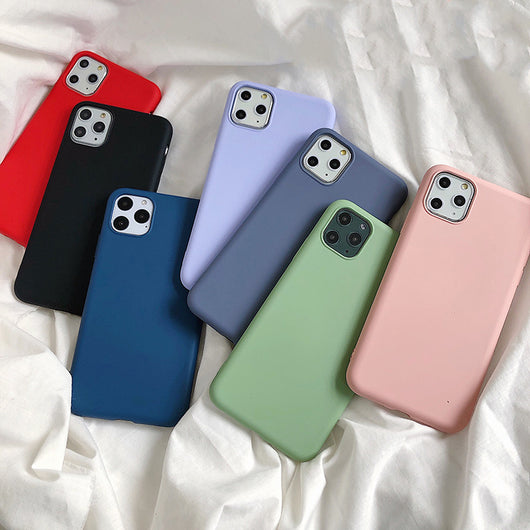Funda de Silicona Líquida Antiimpacto - Colores Sólidos - Image 2