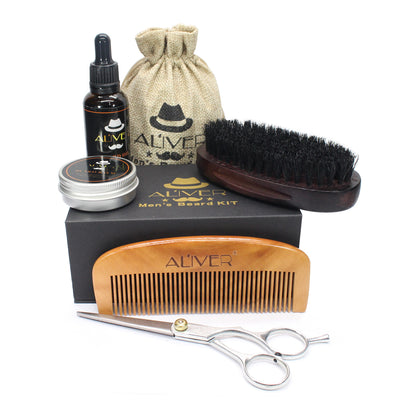 Kit Completo de Cuidado y Peinado de Barba para Hombres - Image 20