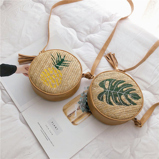 Bolsa Bordada con Piña para Mujer - New Leaf - Image 3
