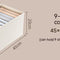 Large Beige 9 Squares