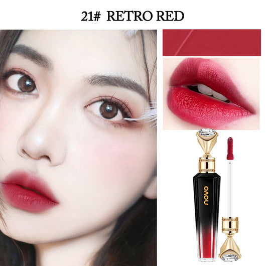 Brillo Labial Aterciopelado Retro de Larga Duración - Image 12