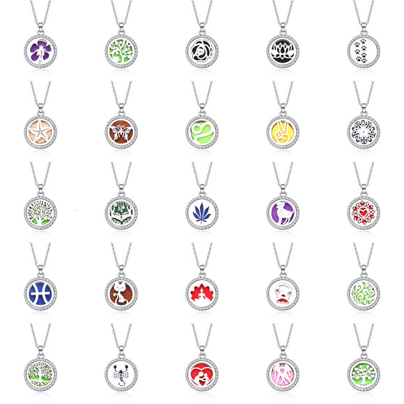 Collar Colgante de Constelaciones del Zodiaco