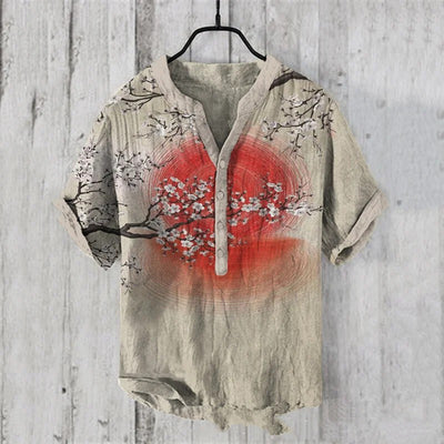 Camisas de Verano para Hombre Estilo Trendy Tres Botones - Image 3