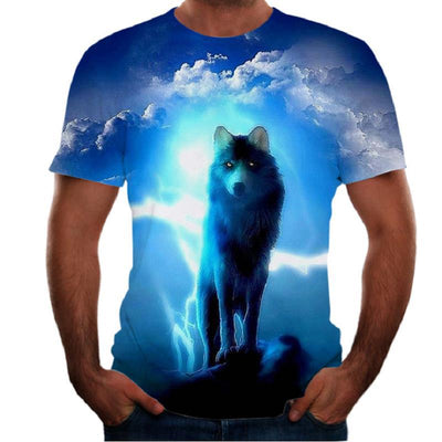 Playera 3D con Estampado Animal para Hombre - Image 14