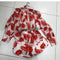 Conjunto de 2 Piezas: Blusa con Mangas Farol + Short en Tela Slub Tencel
