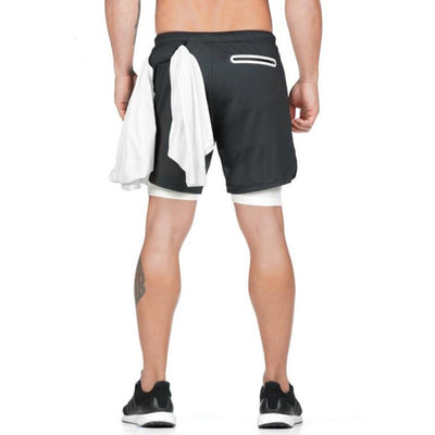 Shorts Deportivos Hombre 2 en 1 Secado Rápido para Gym y Running - Image 10