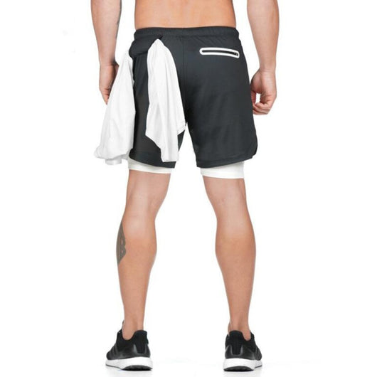 Shorts Deportivos Hombre 2 en 1 Secado Rápido para Gym y Running - Image 10