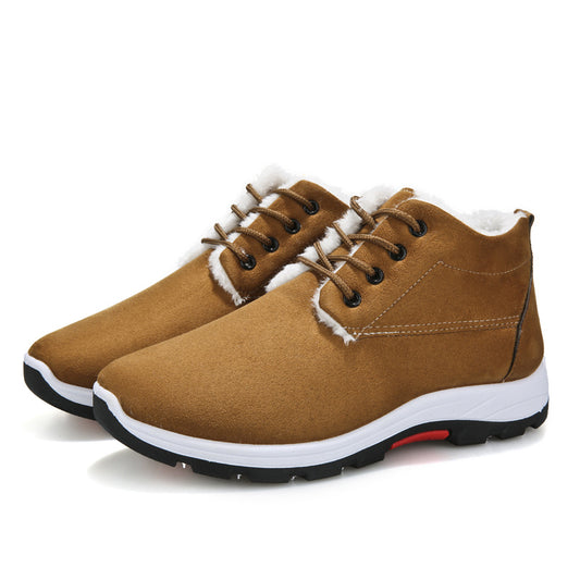 Zapatos de Algodón Acolchado para Invierno