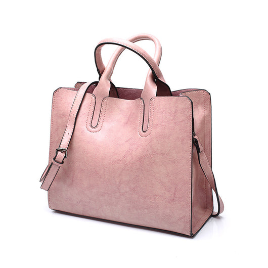 Bolso de Hombro Retro en 8 Colores - Bolsa Tote de Cuero Encerado Versátil - Image 7