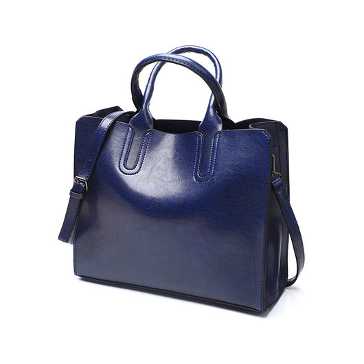 Bolso de Hombro Retro en 8 Colores - Bolsa Tote de Cuero Encerado Versátil - Image 5