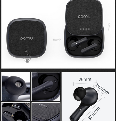 Auriculares Inalámbricos con Cancelación de Ruido y Carga por Contacto - Image 4