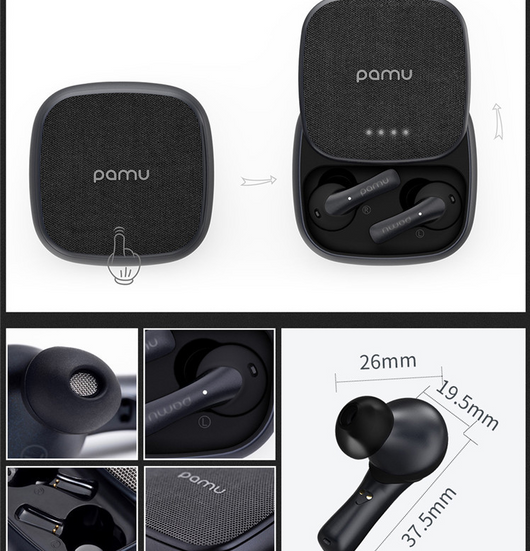 Auriculares Inalámbricos con Cancelación de Ruido y Carga por Contacto - Image 4