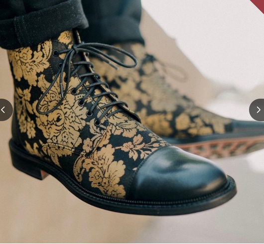 Botas Martin con Cordones Frontales y Tacón Bajo para Hombre - Image 5