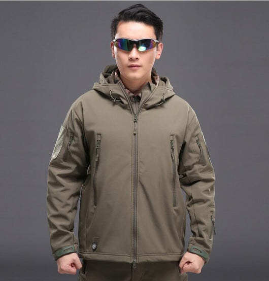 Chaqueta Táctica Softshell Shark Skin TAD V4 Impermeable para Hombre - Image 9
