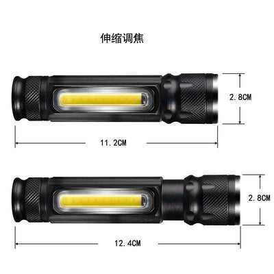 Linterna LED COB T6 Recargable por USB - Luz Potente y Portátil - Image 3