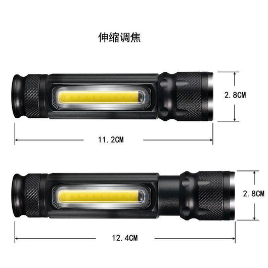 Linterna LED COB T6 Recargable por USB - Luz Potente y Portátil - Image 3