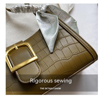 Bolso Bandolera Minimalista de Diseño Exclusivo - Bolsa Baguette de Moda Versátil - Image 10