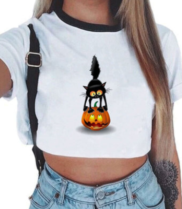 Playera Estampada Manga Corta con Diseño Explosión - Image 6