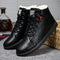 Botas Martin de Algodón para Hombre con Forro de Terciopelo