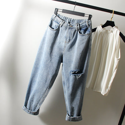 Jeans Oversized Rotos para Mujer - Image 20