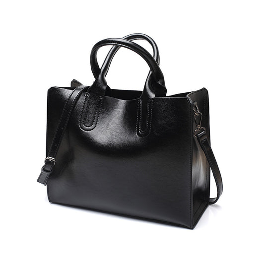 Bolso de Hombro Retro en 8 Colores - Bolsa Tote de Cuero Encerado Versátil - Image 6