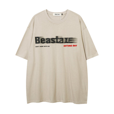 Camiseta de Algodón con Estampado de Letras para Hombre - Image 9