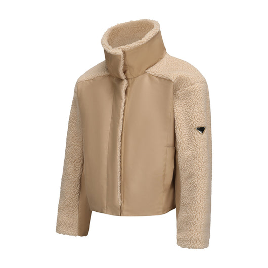Abrigo de Lana de Cordero Oversized Retro de Manga Larga para Mujer - Image 19