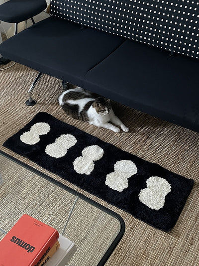 Tapete Absorbente de Terciopelo Grueso Antideslizante para Sala y Comedor - Image 17