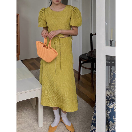 Vestido Dos Piezas con Cintura Ajustable Elegante - Image 12