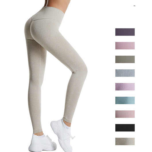Pantalones Yoga Talla Grande Sin Costuras Secado Rápido para Mujer - Image 12