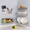 Escurridor de Platos y Ollas de Pared Sin Perforación en Acero Inoxidable