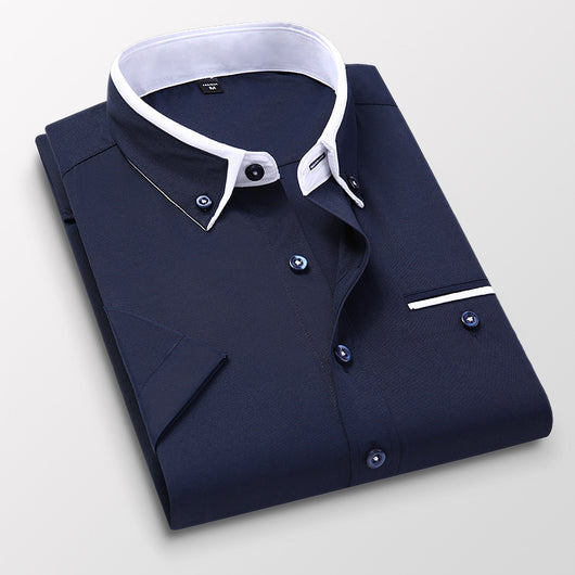 Camisa Casual Slim Fit Sin Planchado para Hombre