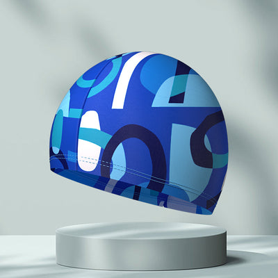 Gorro de Natación Elástico y Cómodo con Estampado Simple - Image 16