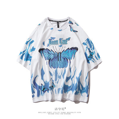 Camiseta Mariposa Tide de Manga Corta para Hombre - Image 5