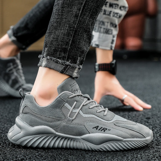 Zapatillas Deportivas Coreanas Transpirables de Malla para Hombre