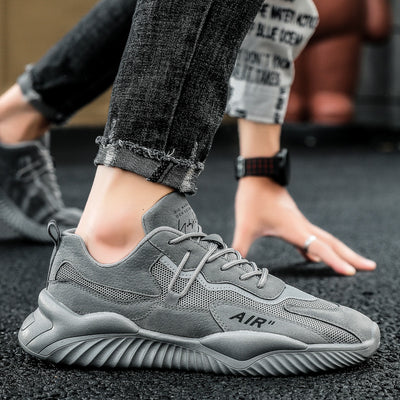 Zapatillas Deportivas Coreanas Transpirables de Malla para Hombre