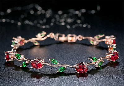 Pulsera de Cristal Chapada para Mujer - Image 2