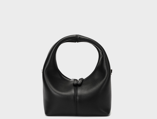 Bolso Bandolera Cuero Genuino Diseño Francés Minimalista para Mujer - Image 2