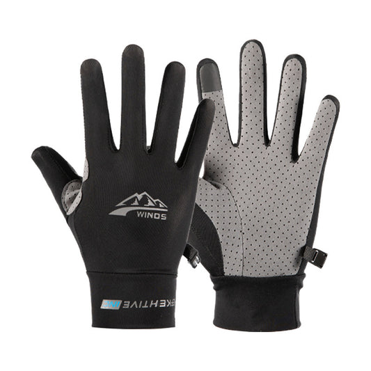 Guantes de Verano para Hombre con Dos Dedos Descubiertos para Pesca y Ciclismo - Image 2