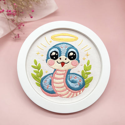 Cuadro Decorativo Infantil de Serpientes Animadas para Sala de Estar - Image 10