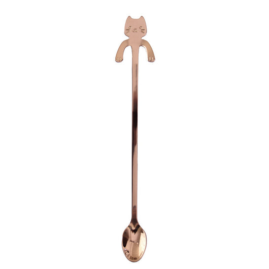 Cucharilla de Café con Mango de Gato Divertido en Acero Inoxidable 304 - Image 11
