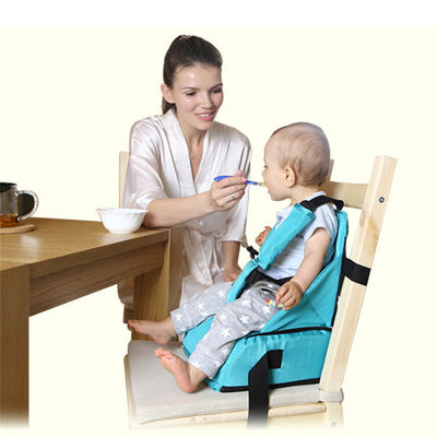 Silla de Comedor Portátil Plegable para Niños