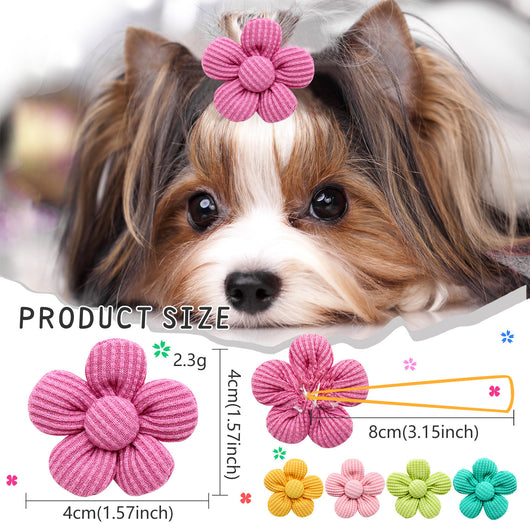 Diadema Floral para Mascotas - Accesorios Elegantes para Perros y Gatos - Image 3