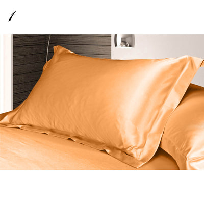 Funda de Almohada de Seda Pura Color Liso - Image 5