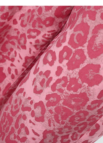 Pantalones Jeans Mujer Estampado Leopardo Corte Recto Holgado - Image 13
